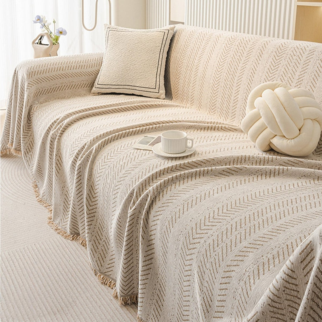 TexturaHome – Kradsesikker chenille sofaovertræk