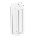 Transparent Akryl Blomster Vase