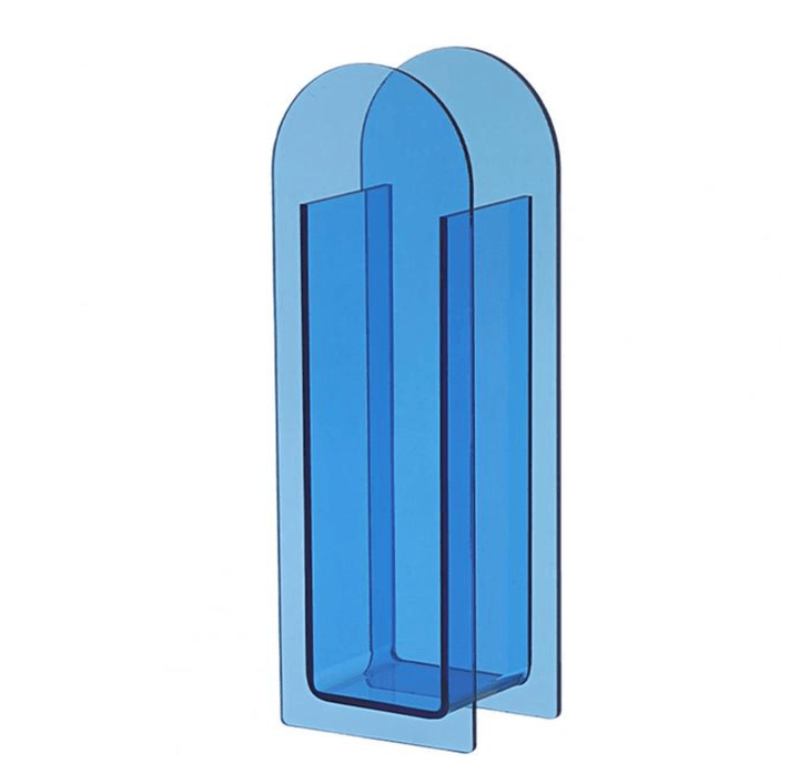 Transparent Akryl Blomster Vase