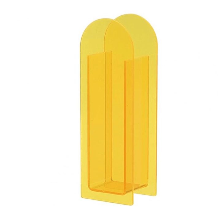 Transparent Akryl Blomster Vase