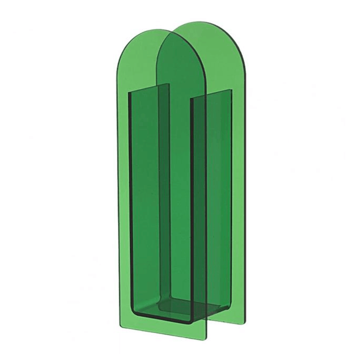 Transparent Akryl Blomster Vase