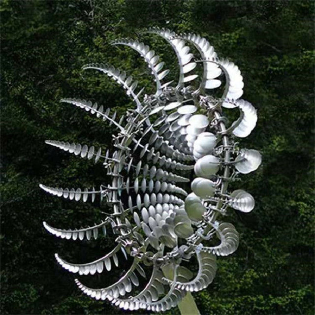 Vindmølle - Windly - Magisk Metal - Have dekoration