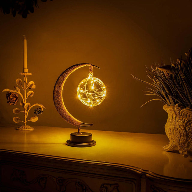 Lunar Moon Lamp – En Cool, Fortryllende Nattelys | Soveværelser og Opholdsrum