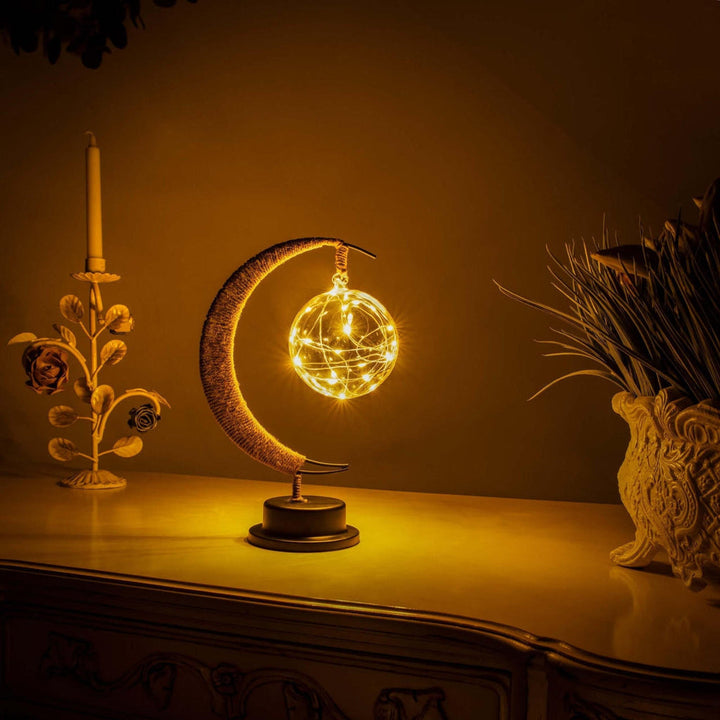 Lunar Moon Lamp – En Cool, Fortryllende Nattelys | Soveværelser og Opholdsrum