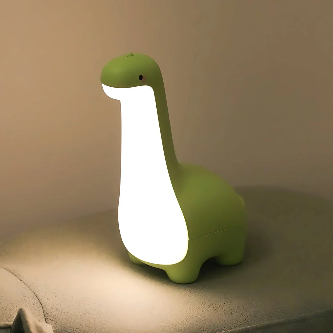 LED Dinosaur Natlampe til Børn – Blød Belysning til Beroligende Nætter