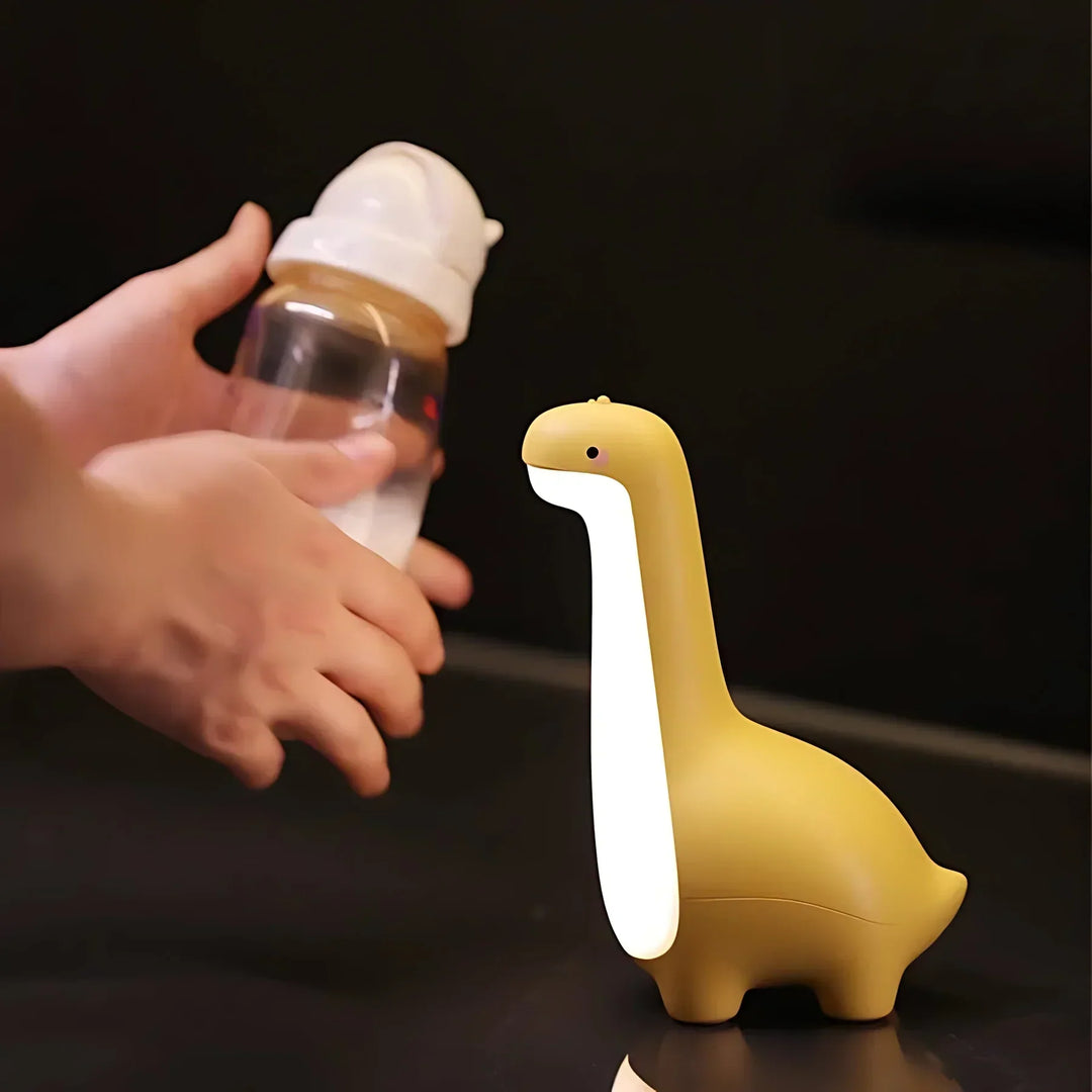 LED Dinosaur Natlampe til Børn – Blød Belysning til Beroligende Nætter