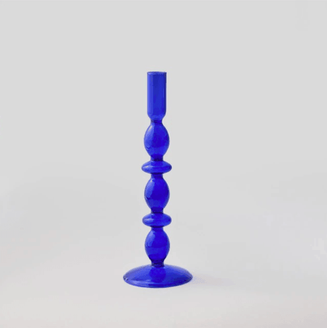 Vintage-Glas-lysestage