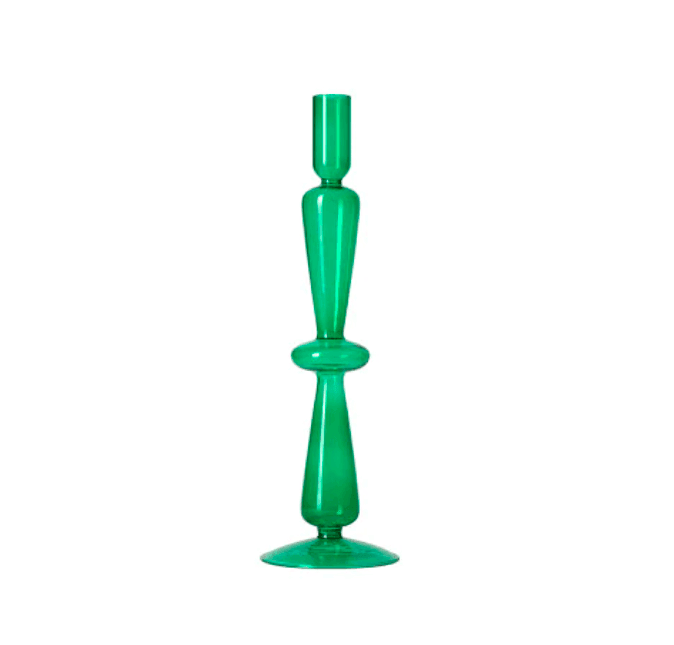 Vintage-Glas-lysestage