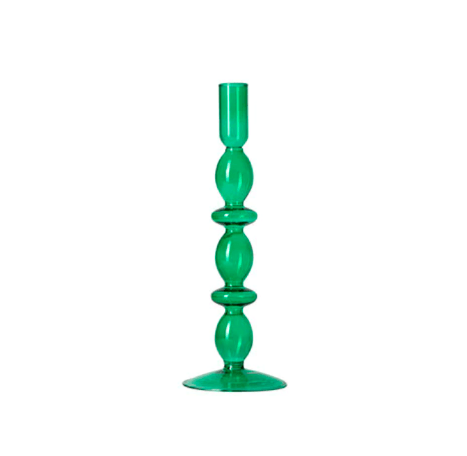 Vintage-Glas-lysestage