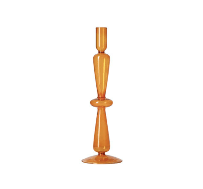 Vintage-Glas-lysestage