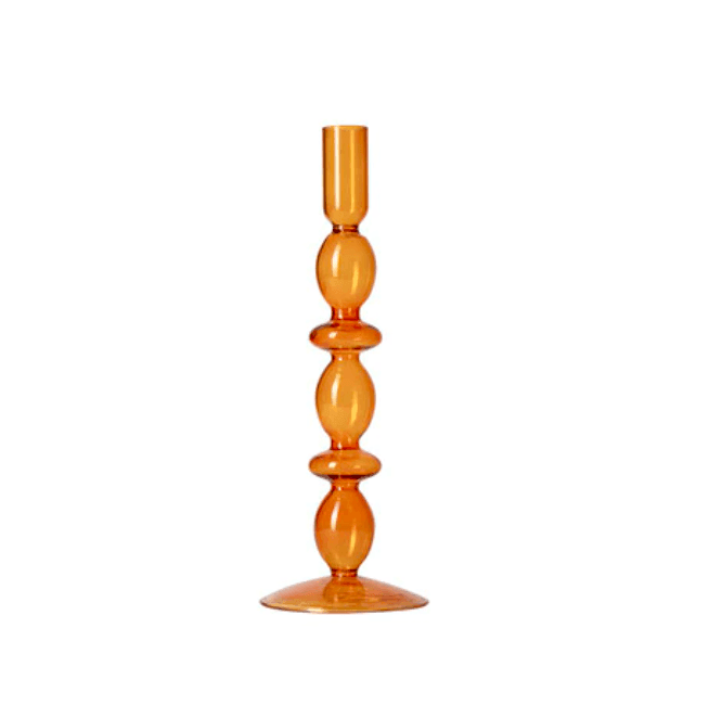 Vintage-Glas-lysestage