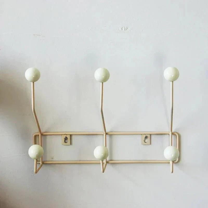 Vintage Krog Sæt i Metal - Klassisk Garderobe til Frakker og Tilbehør