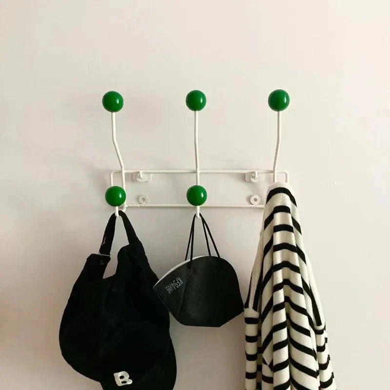 Vintage Krog Sæt i Metal - Klassisk Garderobe til Frakker og Tilbehør