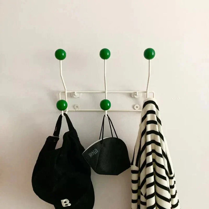 Vintage Krog Sæt i Metal - Klassisk Garderobe til Frakker og Tilbehør