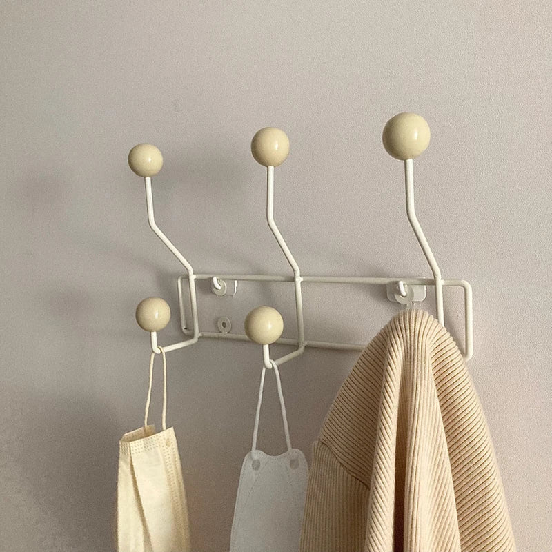 Vintage Krog Sæt i Metal - Klassisk Garderobe til Frakker og Tilbehør