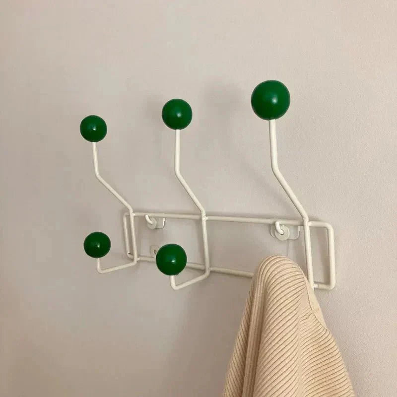 Vintage Krog Sæt i Metal - Klassisk Garderobe til Frakker og Tilbehør