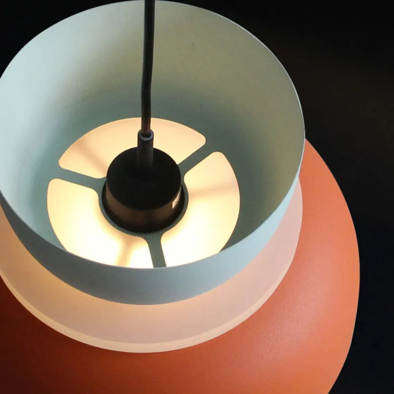 LuminaGlow - Moderne Pendellys i Skandinavisk Macaron Stil