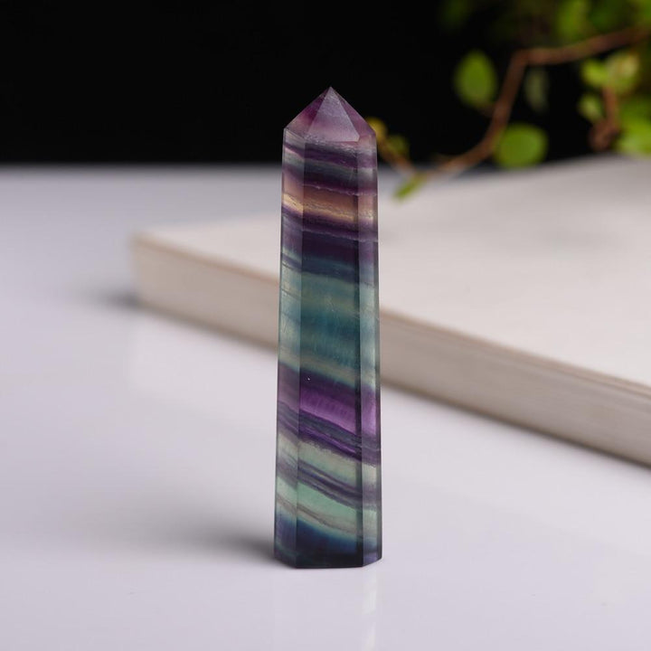 Naturlig Fluorit Helende Sten