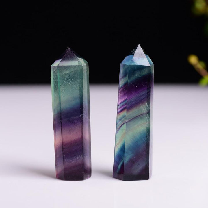 Naturlig Fluorit Helende Sten