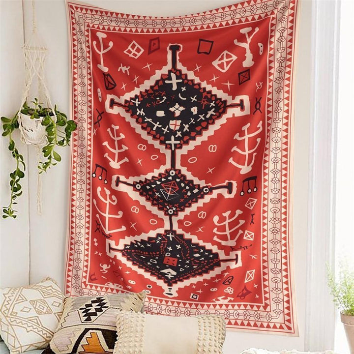 Marokkansk Totem Væg Tapestry