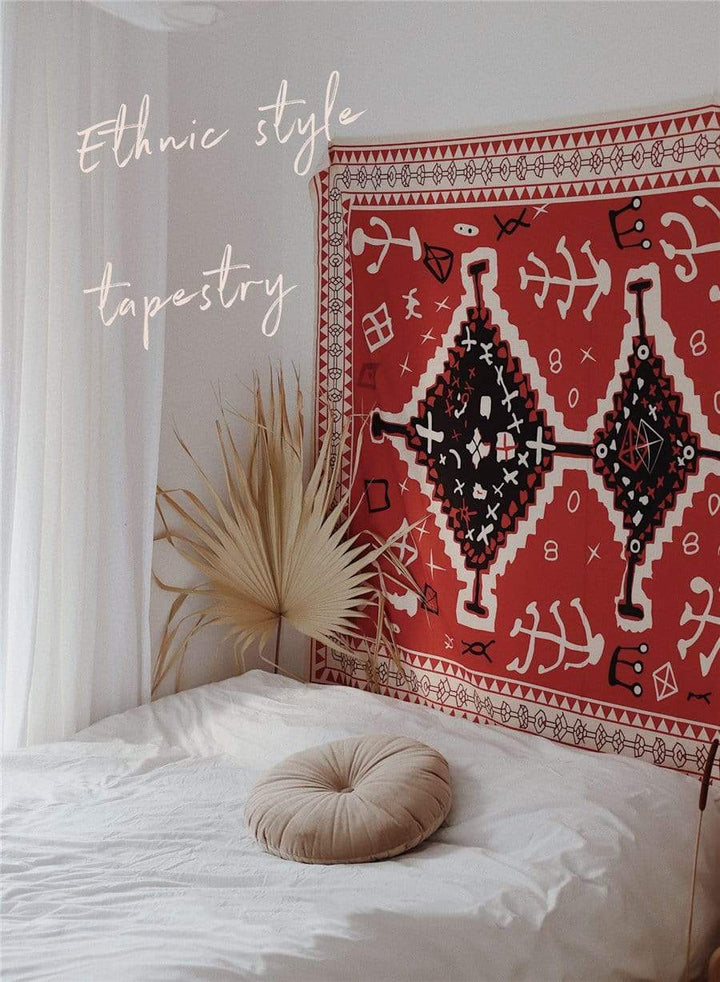 Marokkansk Totem Væg Tapestry