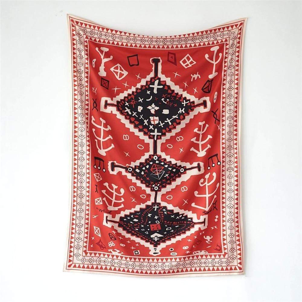 Marokkansk Totem Væg Tapestry