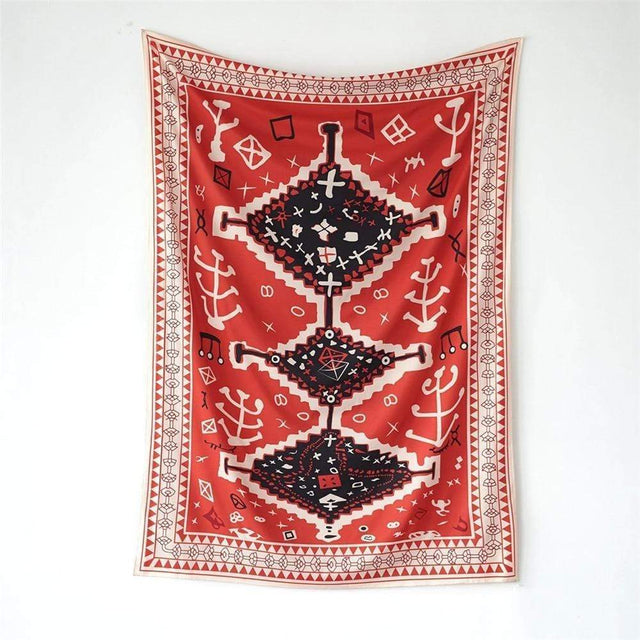 Marokkansk Totem Væg Tapestry
