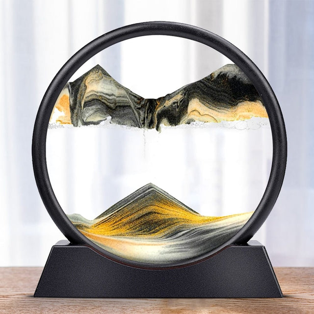 Bevægende Timeglas Kunst