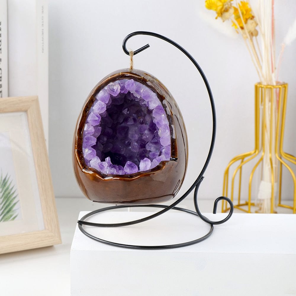 Naturlampe i Krystal