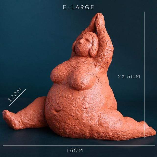Selvsikker Dame Figurer