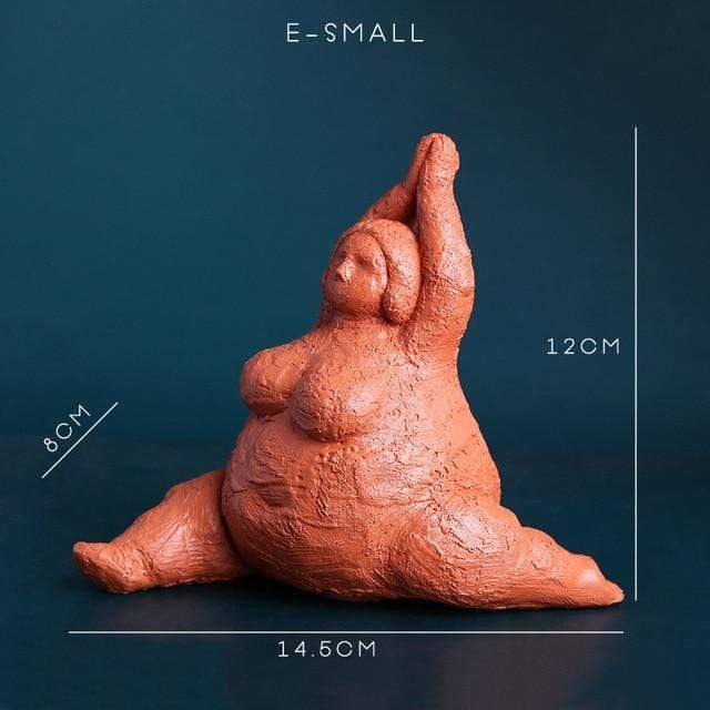 Selvsikker Dame Figurer