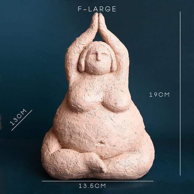 Selvsikker Dame Figurer