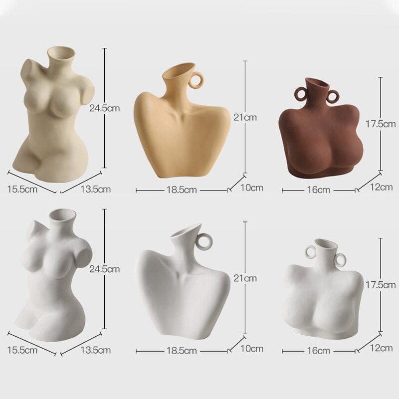 Kvindeform Vase Kollektions