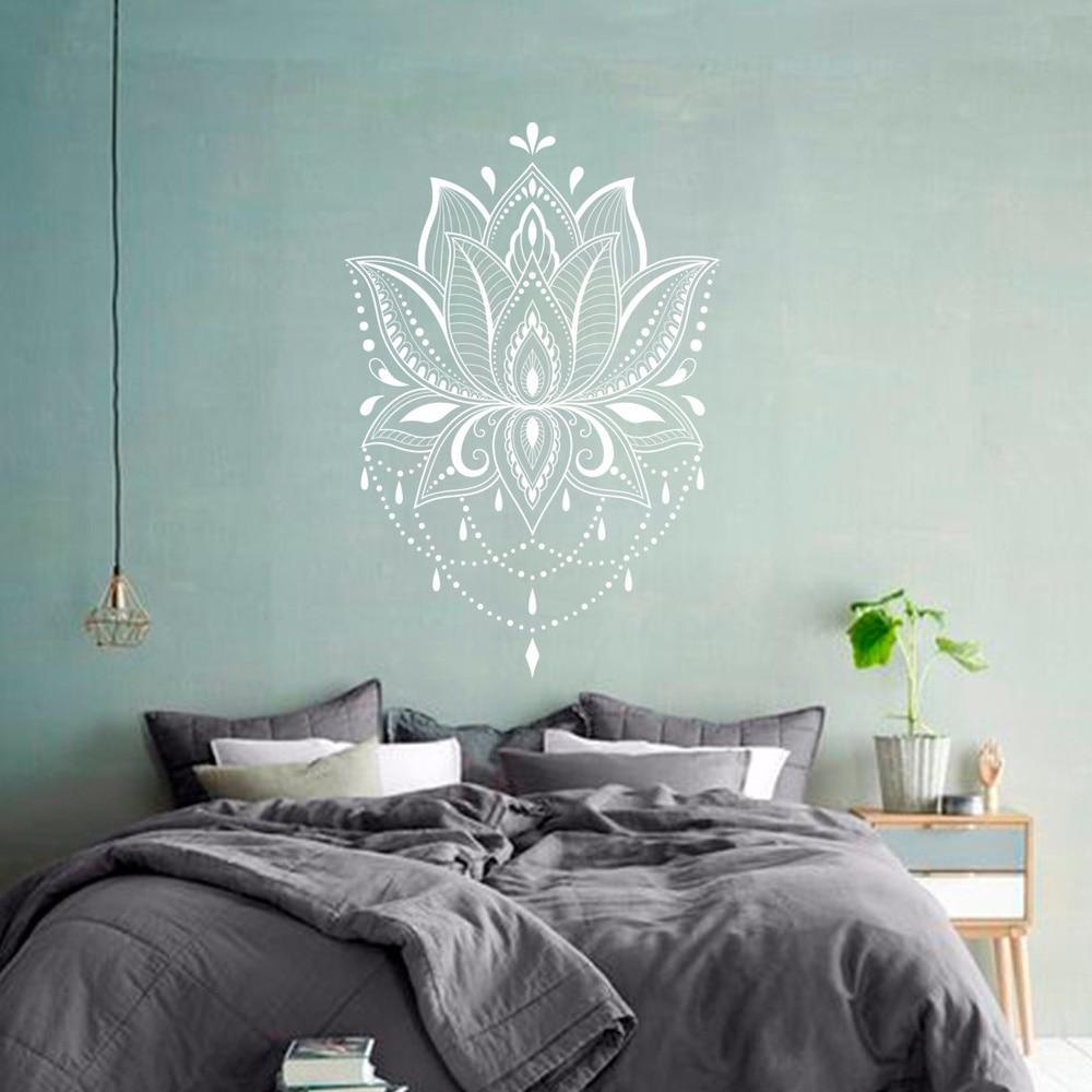 Lotus Mandala Vægklistermærke