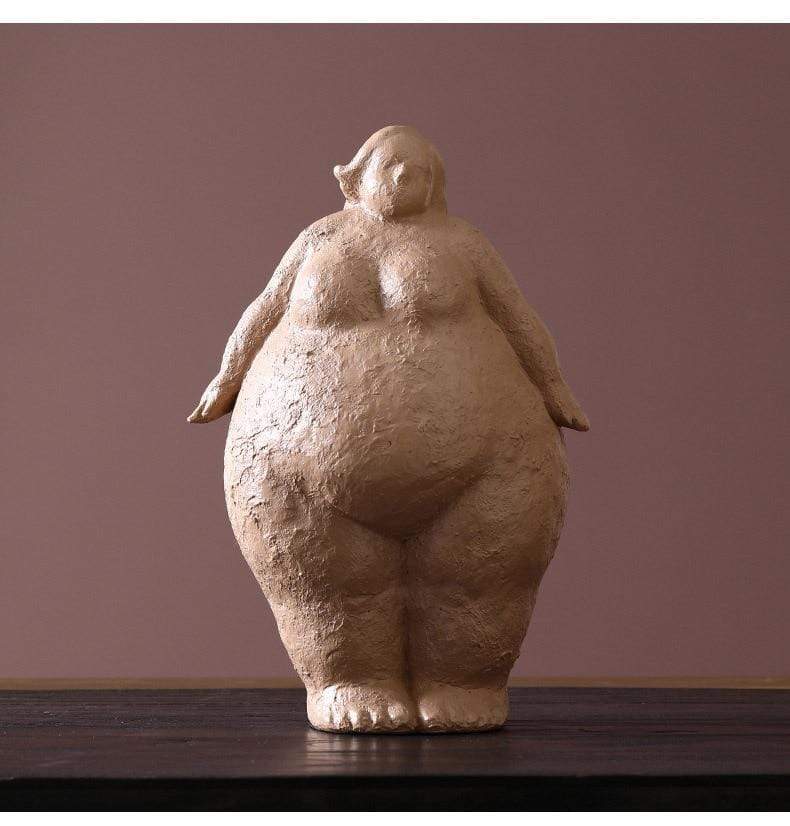 Selvsikker Dame Figurer
