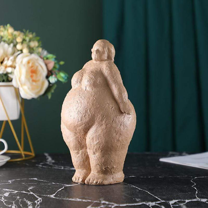 Selvsikker Dame Figurer