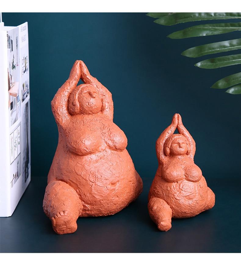Selvsikker Dame Figurer