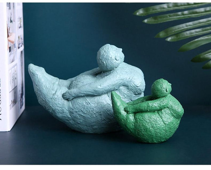 Selvsikker Dame Figurer