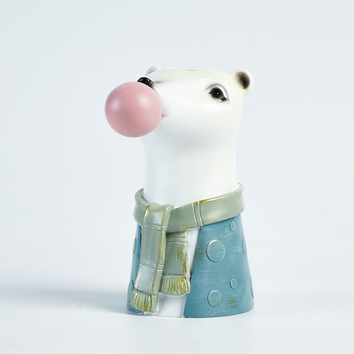 Søde Dyr Blomster Vase