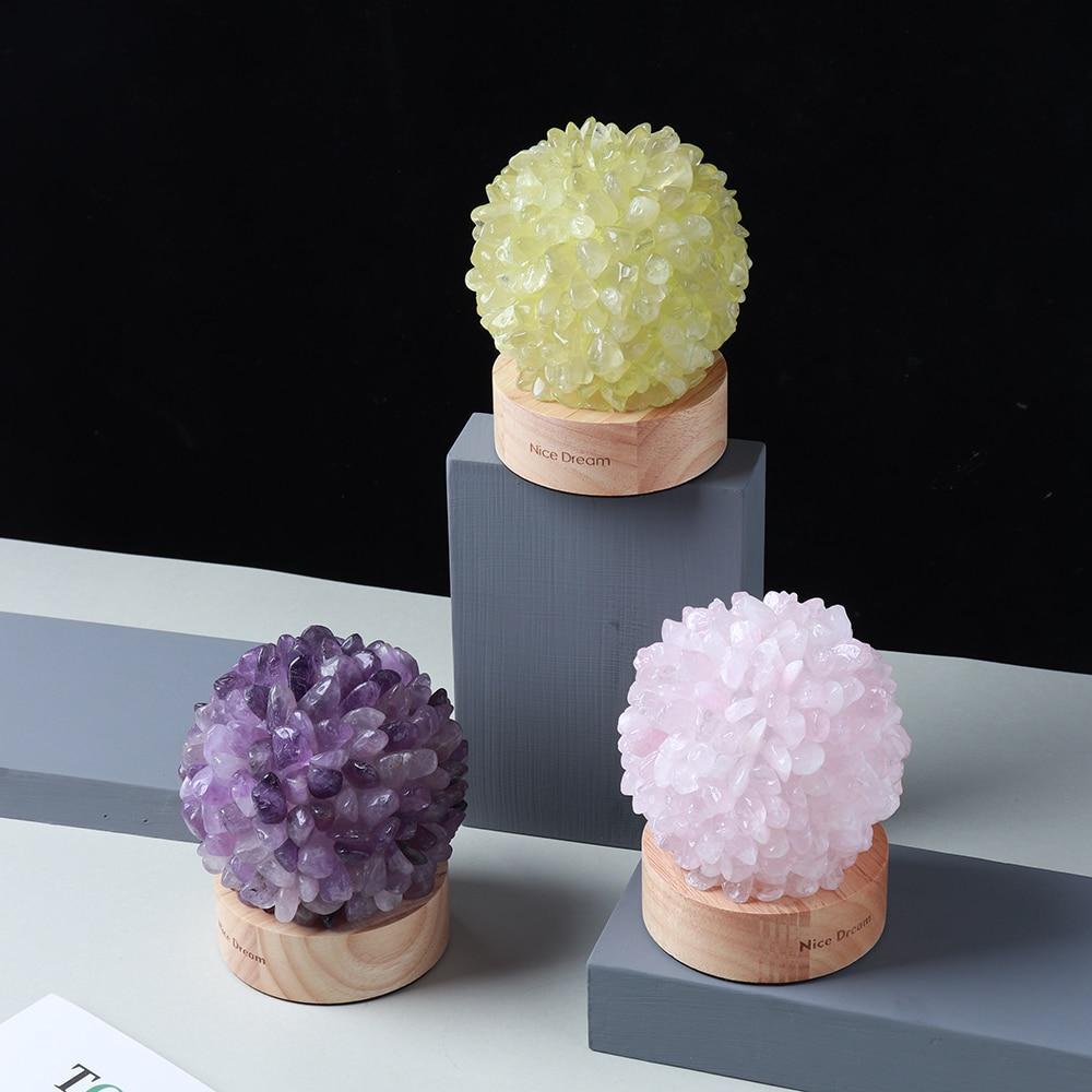 Aventurinkvarts Krystal Lampe