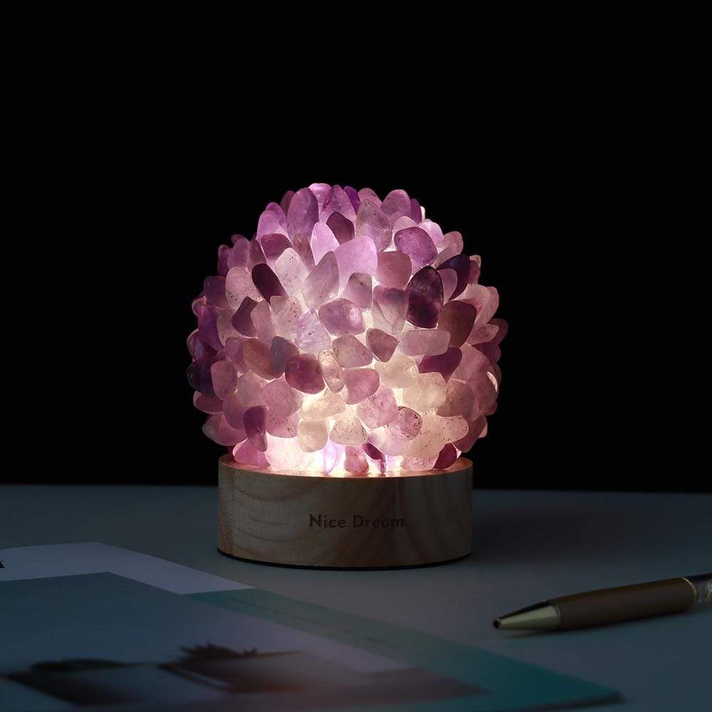 Aventurinkvarts Krystal Lampe