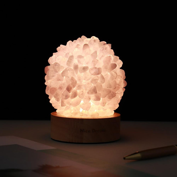 Aventurinkvarts Krystal Lampe