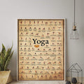 Yoga Poser Vægplakat