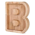 Træbogstaver 'Initial' Sparegris