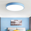 Træ Makron Cirkulær Loftlampe